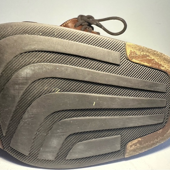 Bacco Bucci Men’s 9 Oxford Brown Leather Dress Shoes Made In Italy - Picture 8 of 15